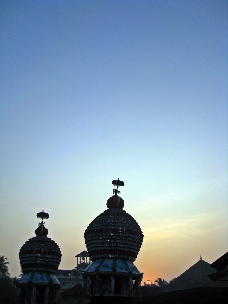 Temple Chariot at Sunrise - Udupi Homestay
